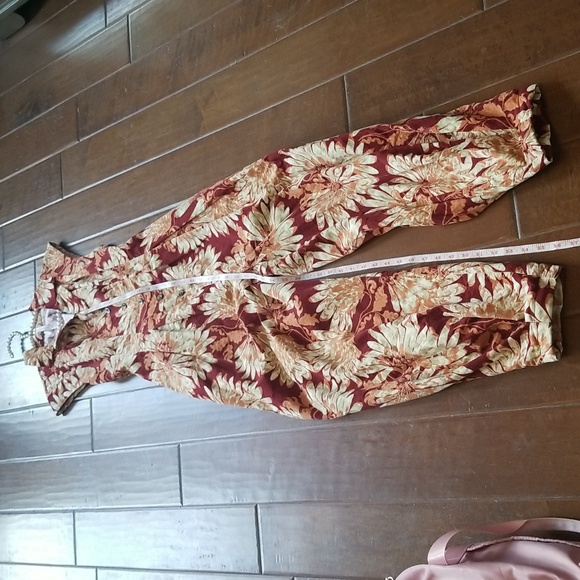 Free People Shasta Print Corduroy Jumpsuit Size Small Petite - Picture 15 of 17